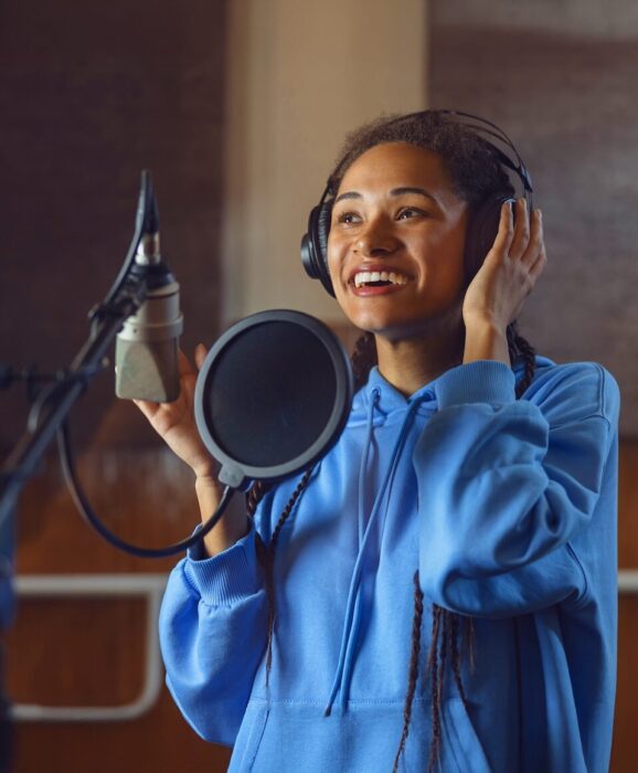 Actor providing a voice over aspect ratio 303 367 1